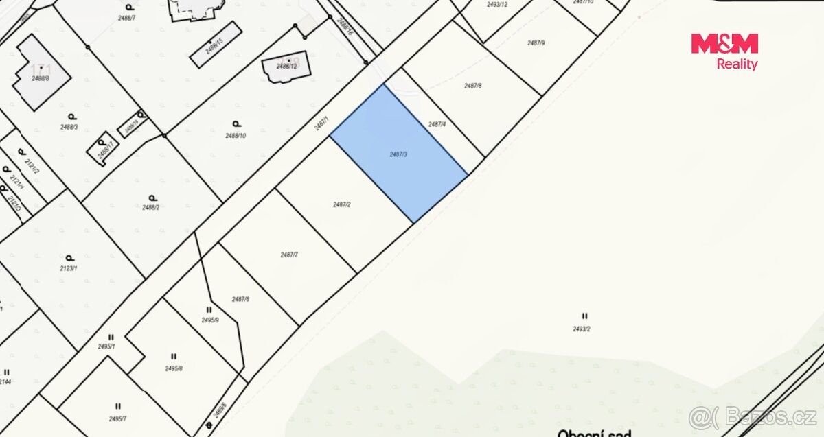Prodej pozemek pro bydlení - Chomutov, 430 01 - 2
