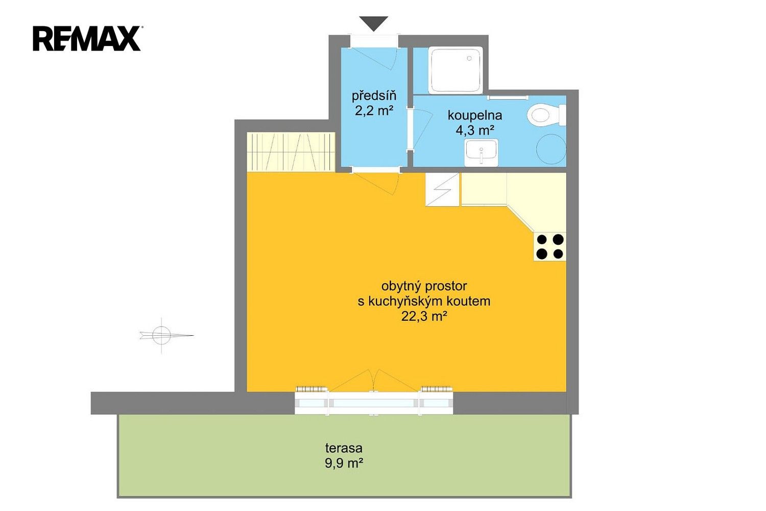 Byt 1+kk · 30 m² · Pavlovská, Brno - Kohoutovice - 4
