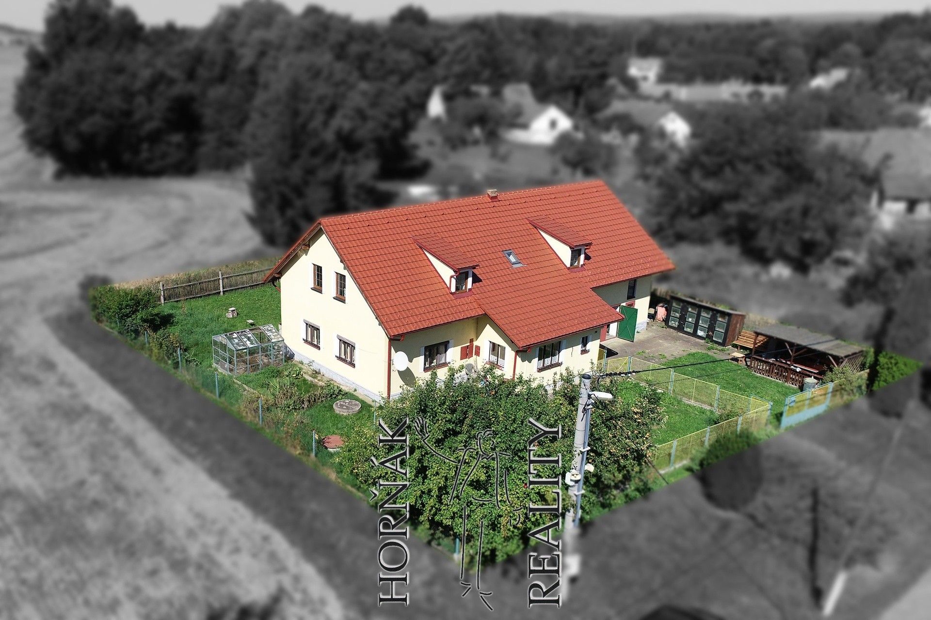 Prodej rodinný dům - Zadní Poříčí, Březnice, 282 m²