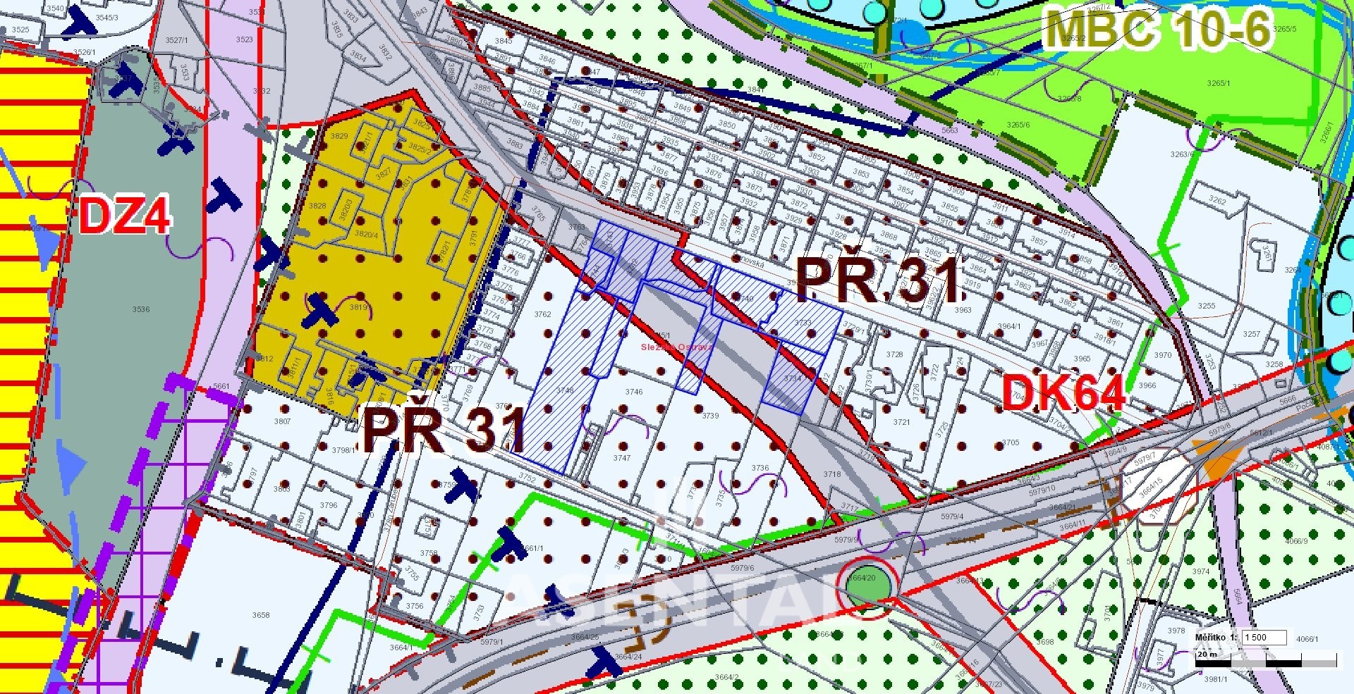 Komerční pozemek · 250 m² · Šenovská, Ostrava - 4