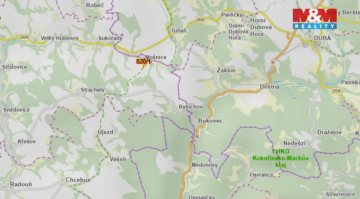 Prodej louka - Snědovice - Mošnice, okres Litoměřice - 5