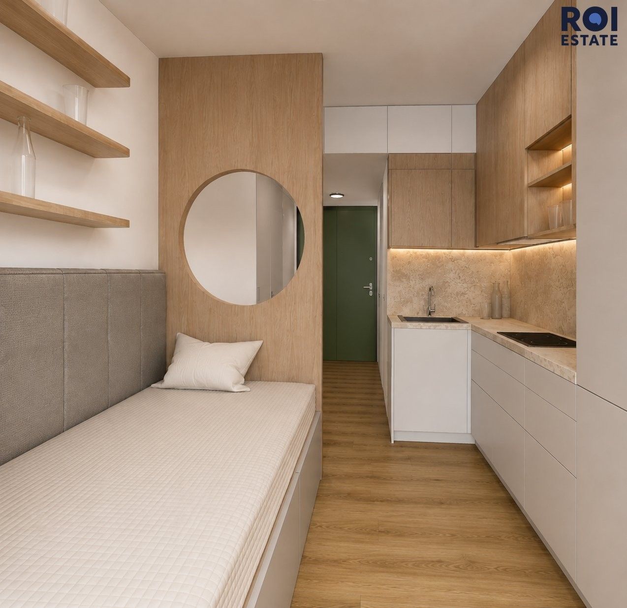 1+kk, Kroftova, Brno, 18 m² - 1