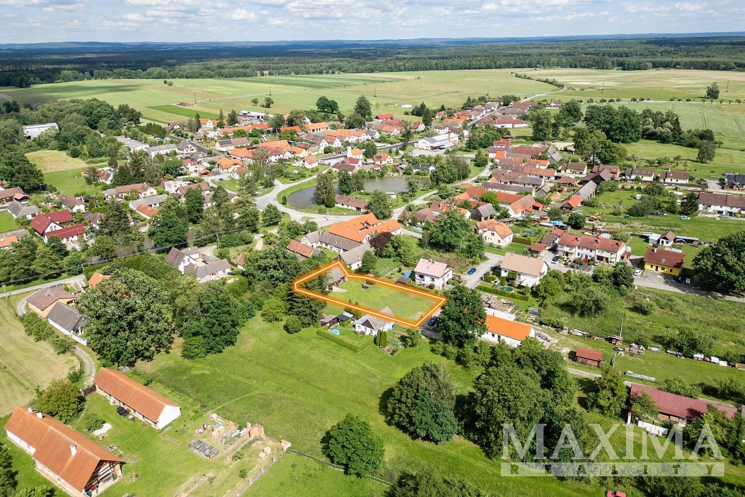 Pozemky pro bydlení, Třeboň - Branná, okres Jindřichův Hradec, Jihočeský kraj - 1