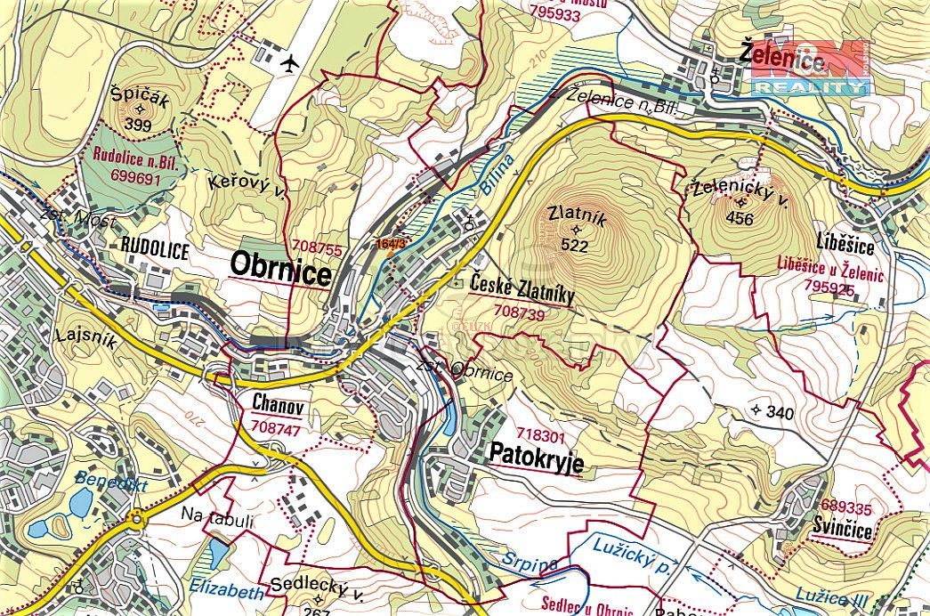 Prodej louka - Obrnice, okres Most, Ústecký kraj - 5