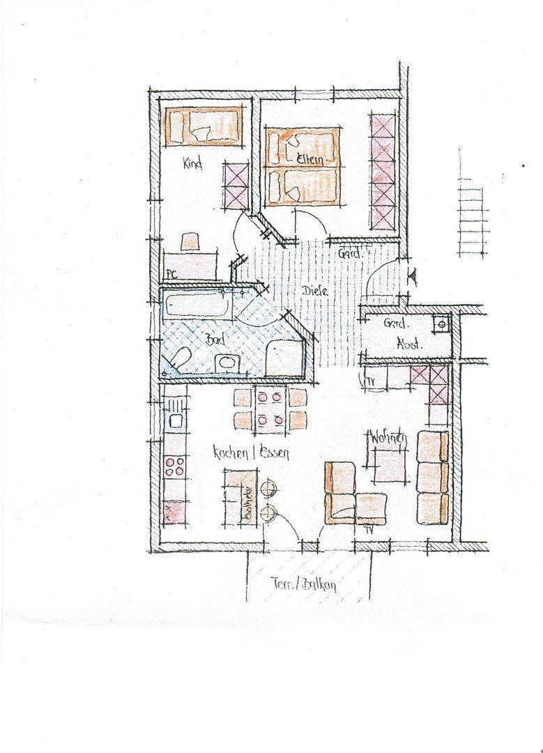 Byt 3+1 · 96 m² · Reichsdorfstraße 3, , Bavorsko - 4