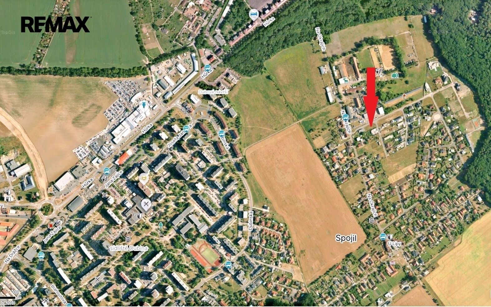 Prodej pozemek pro bydlení - Okružní  , Spojil, 893 m² - 5