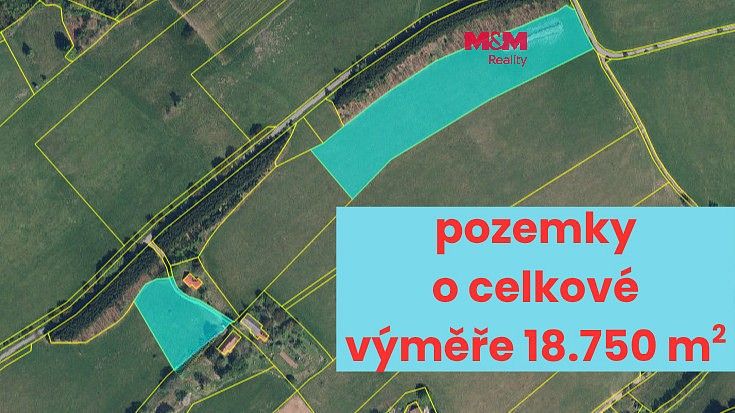 Zemědělský pozemek, 18 750 m²