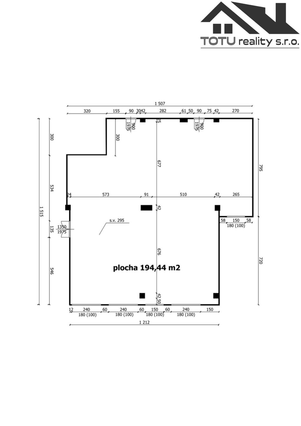 Pronájem kancelář - Jezbinská, Jaroměř, 194 m²