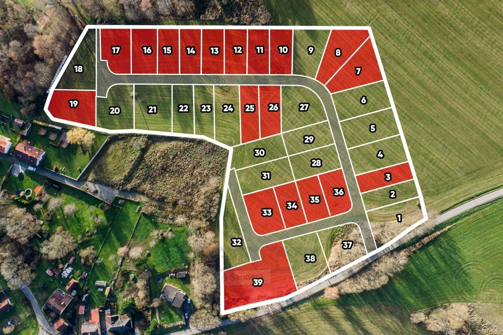 Prodej pozemek pro bydlení - Mostky, Kaplice, 600 m²