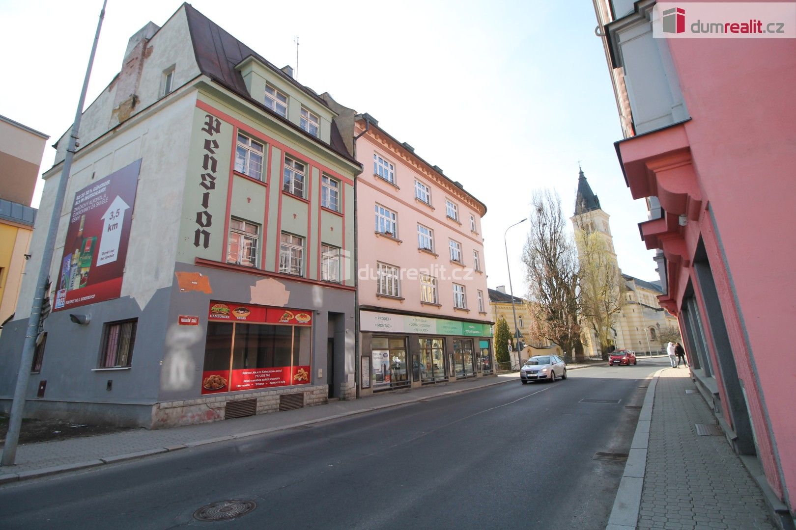 Činžovní domy, Pohraniční stráže, Kraslice, 450 m²