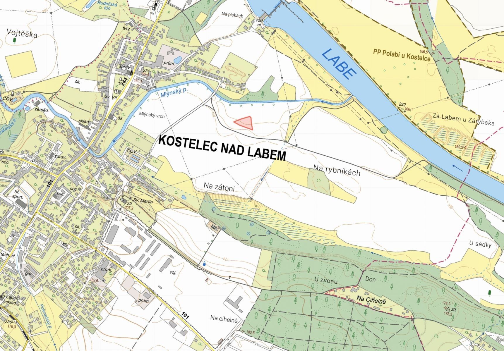 Zemědělské pozemky, Kostelec nad Labem - 1