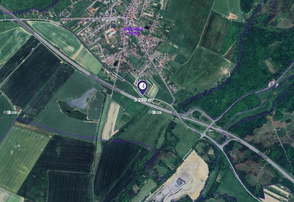 Prodej zemědělský pozemek - Velký Újezd, 3 280 m²