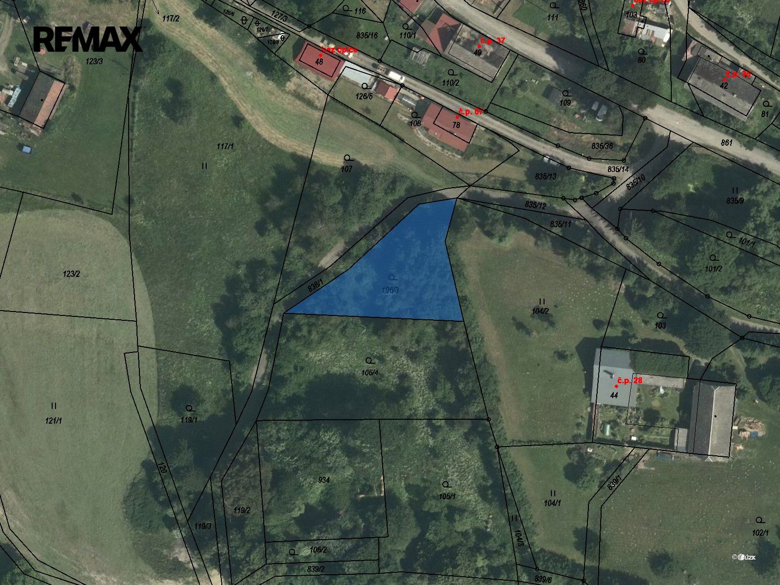 Pozemek pro bydlení · 845 m² · Anenská Studánka - 3