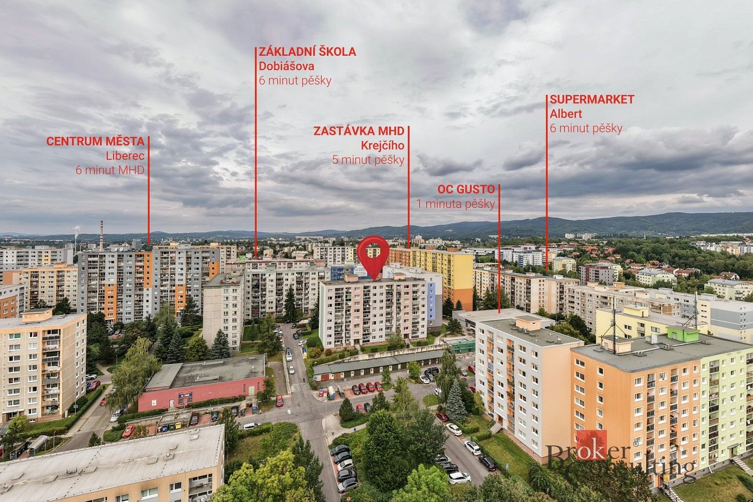 Byt 3+1 · 73 m² · Halasova, Liberec - Liberec VI-Rochlice - 4