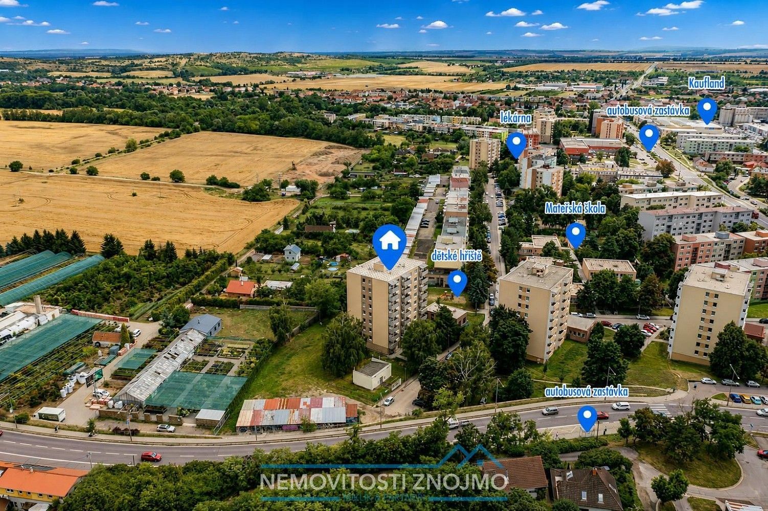 Pronájem byt 2+1 - Holandská, Znojmo, 56 m² - 2