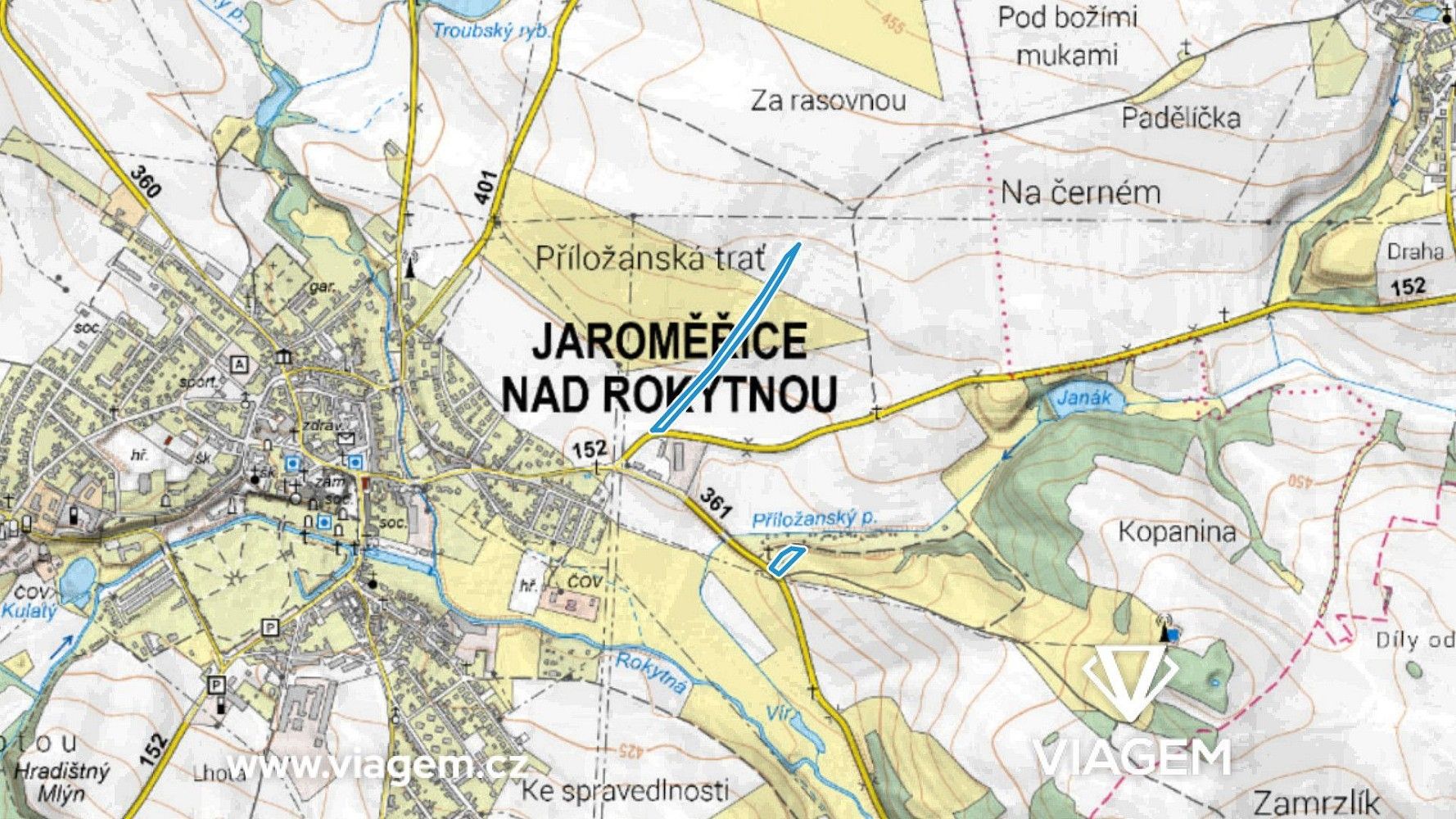 Zemědělský pozemek · Jaroměřice nad Rokytnou, okres Třebíč, Kraj Vysočina - 3