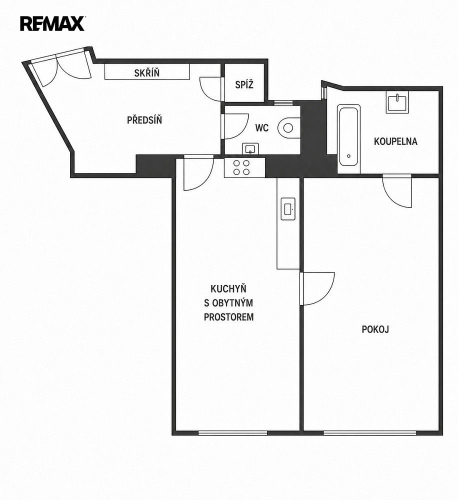 Byt 2+kk · 58 m² · Praha - Staré Město, okres Praha 1, Hlavní město Praha - 4