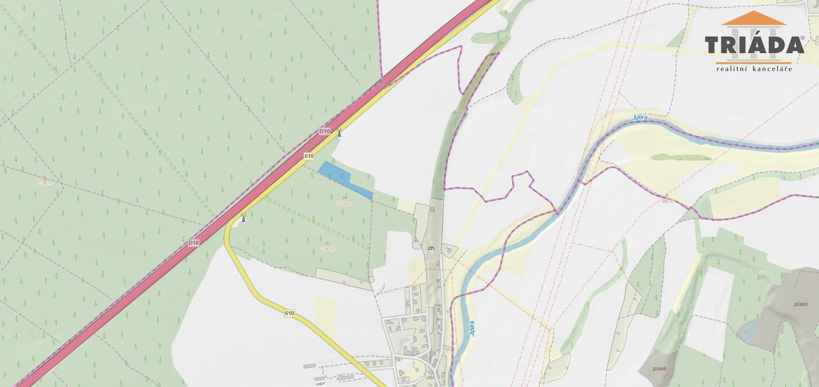 Lesy, Skorkov, 2 180 m² - 2