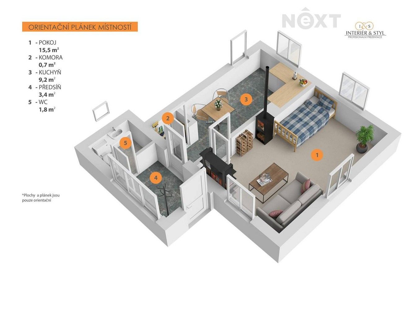 Rodinný dům · 31 m² · Horní, Zdiby, okres Praha-východ - 2