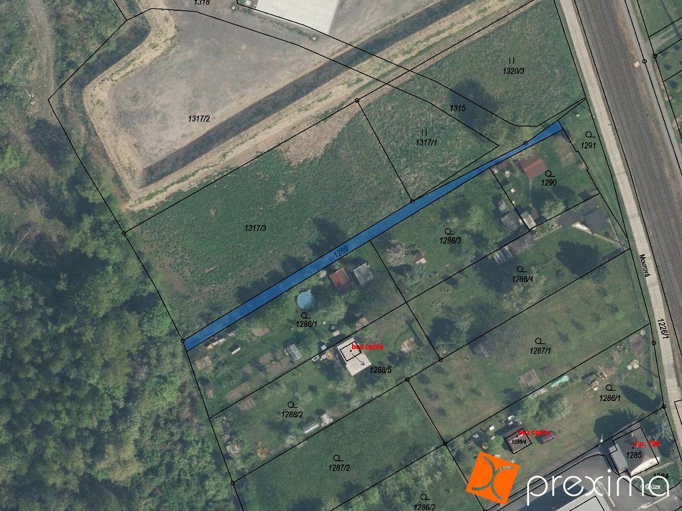 Pozemek, 101 m²