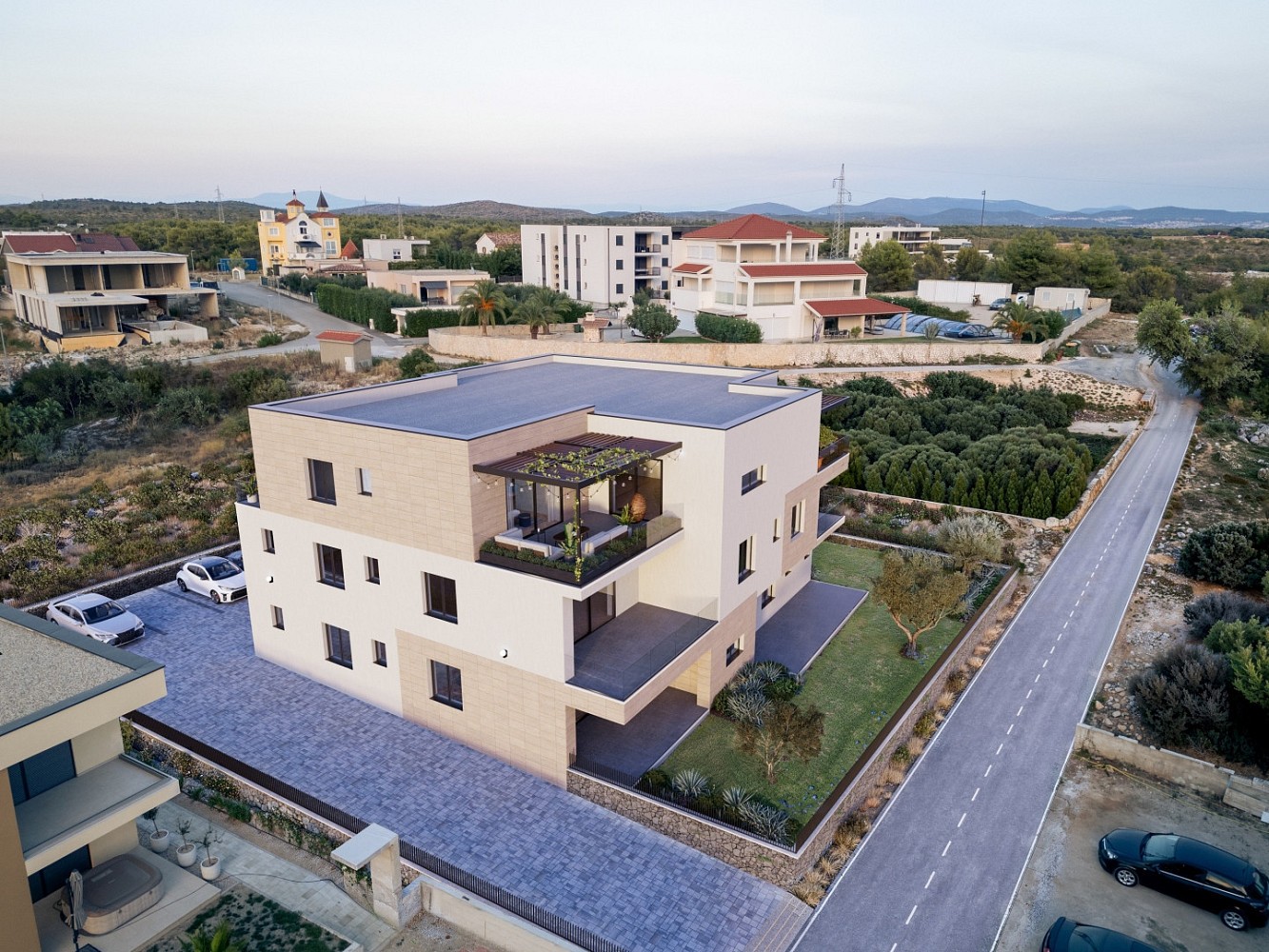 Byty, Vodice, Šibensko-kninska županija, Chorvatsko, 84 m² - 2