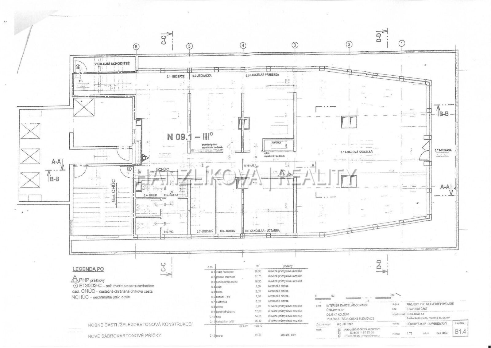 Pronájem kancelář - Pražská tř., České Budějovice, 258 m²