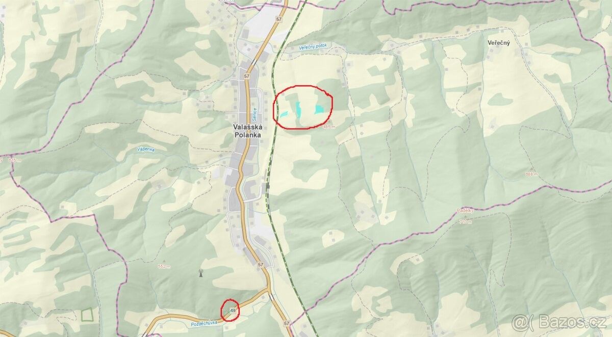 Pozemky pro bydlení, Valašská Polanka, 756 11