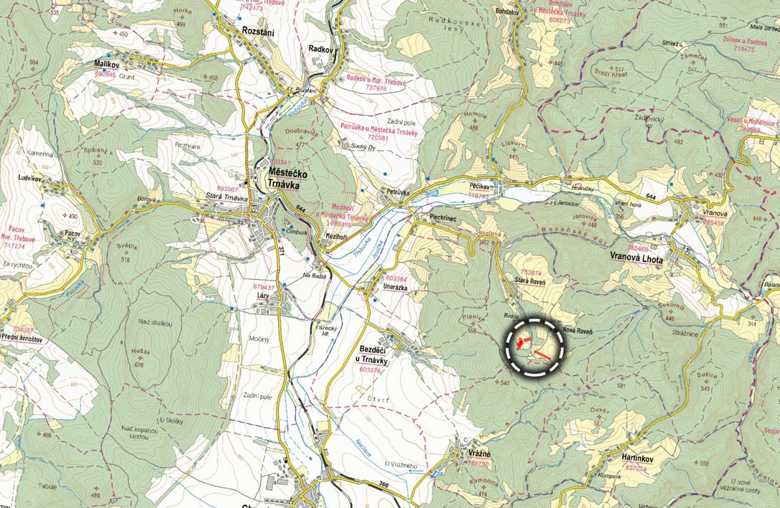 Louka · Městečko Trnávka - Stará Roveň, okres Svitavy, Pardubický kraj - 3