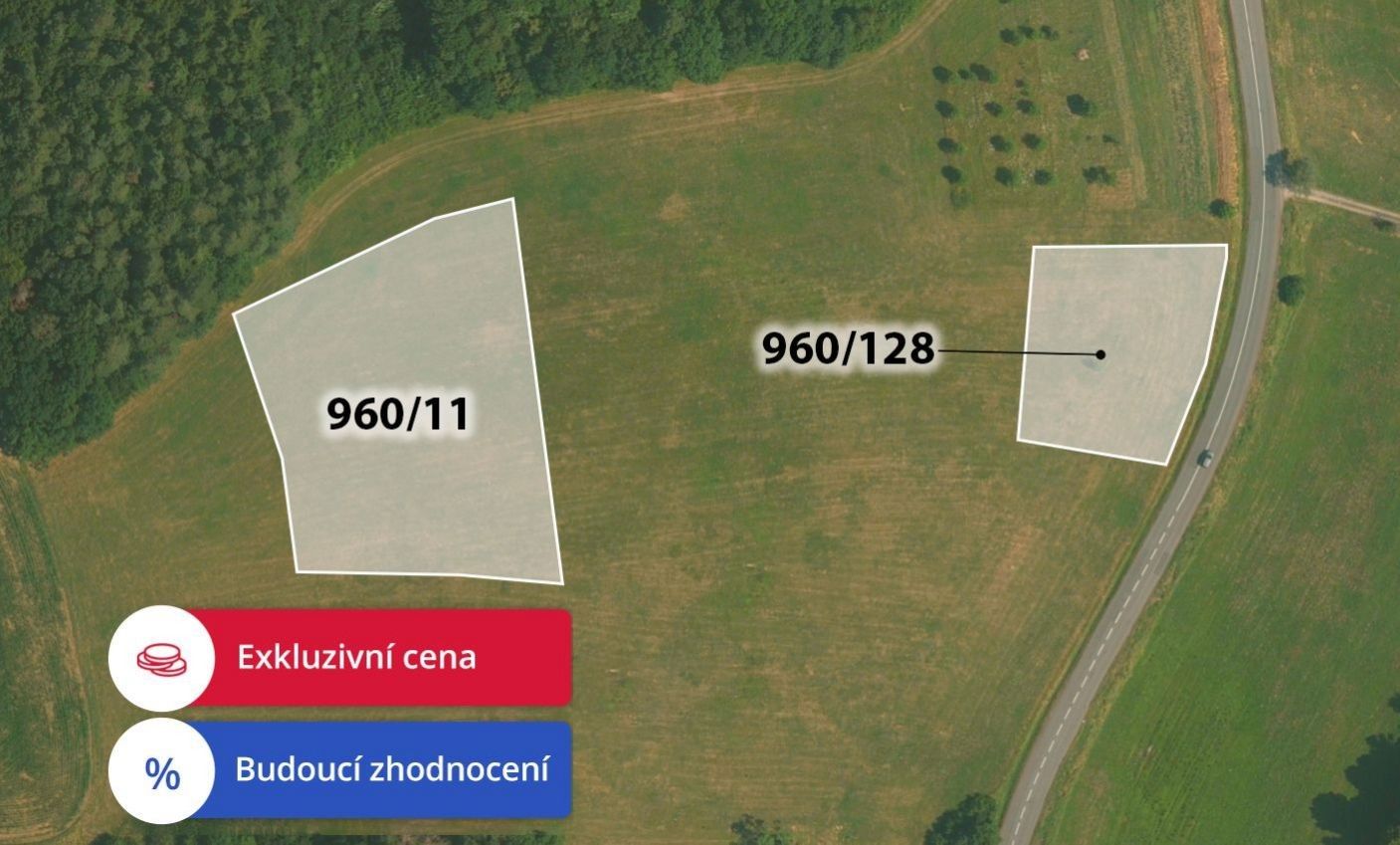 Prodej zemědělský pozemek - Kaňovice, 12 026 m²