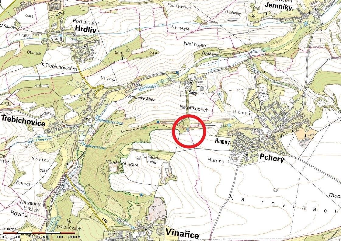 Prodej pozemek pro bydlení - Pchery, 273 08