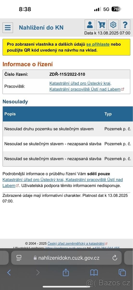 Pozemek pro bydlení · Ústí nad Labem, 400 01 - 3