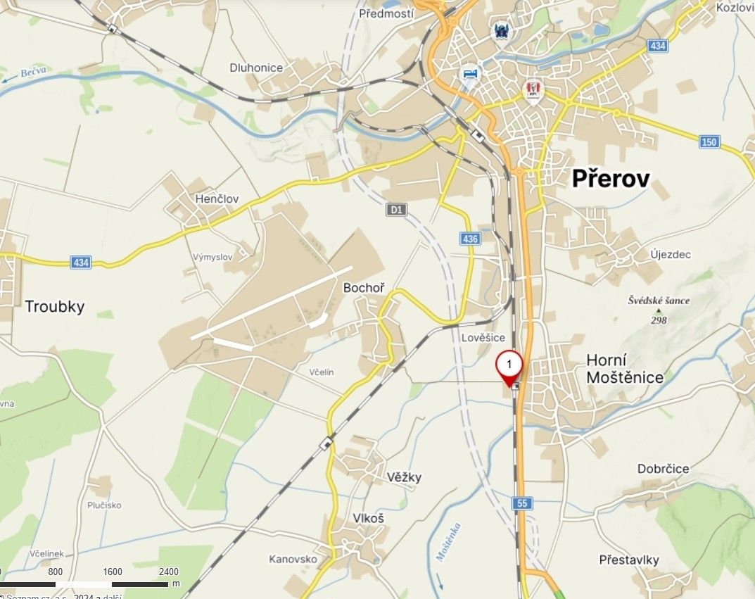 Pronájem obchodní prostory - Přerov, 750 02