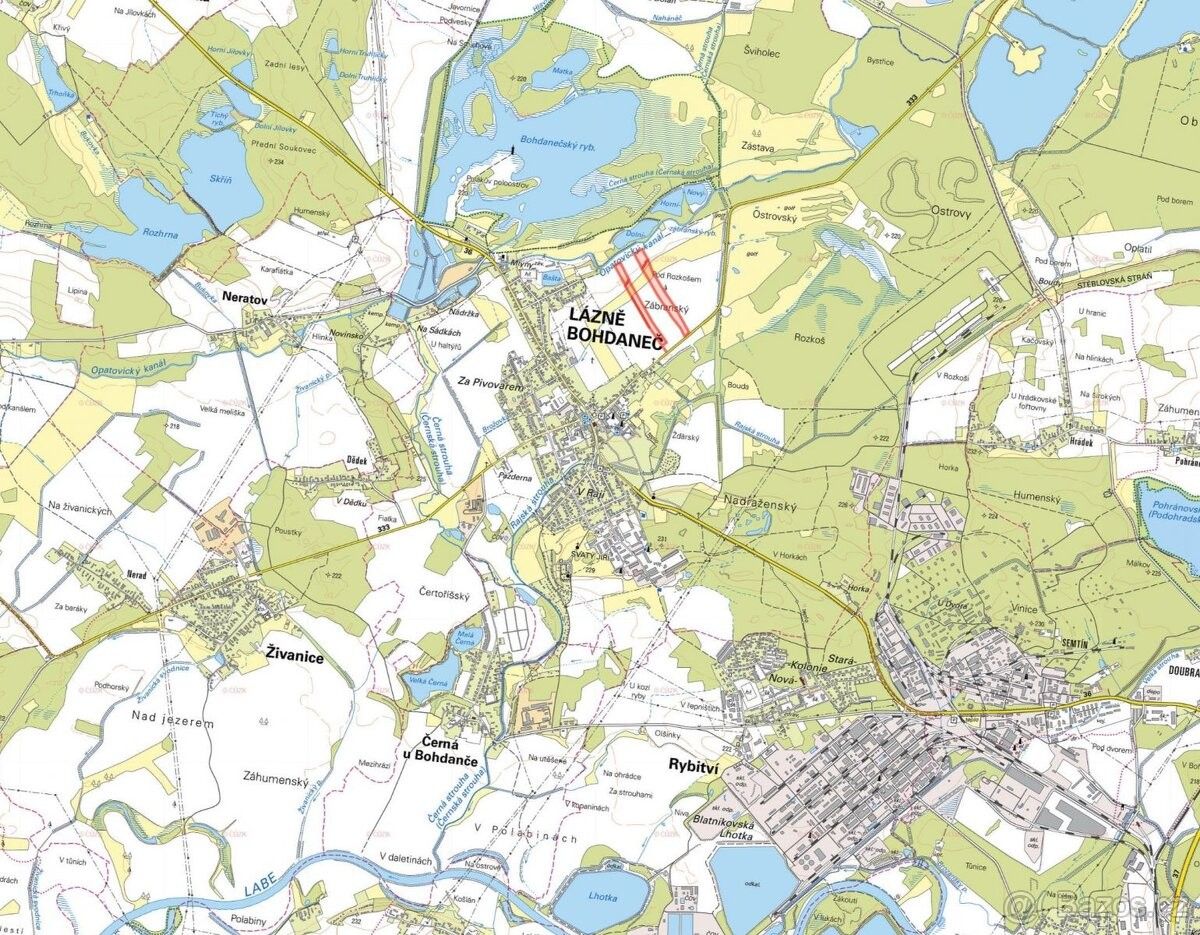 Prodej pozemek pro bydlení - Lázně Bohdaneč, 533 41