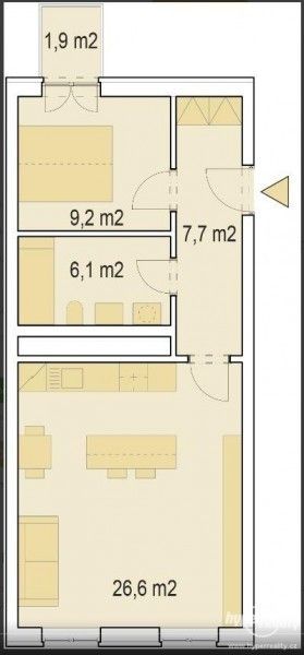 Prodej byt 2+kk - Říční, Svitavy, 50 m²