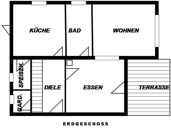 Rodinné domy, , Bavorsko, 125 m² - 2