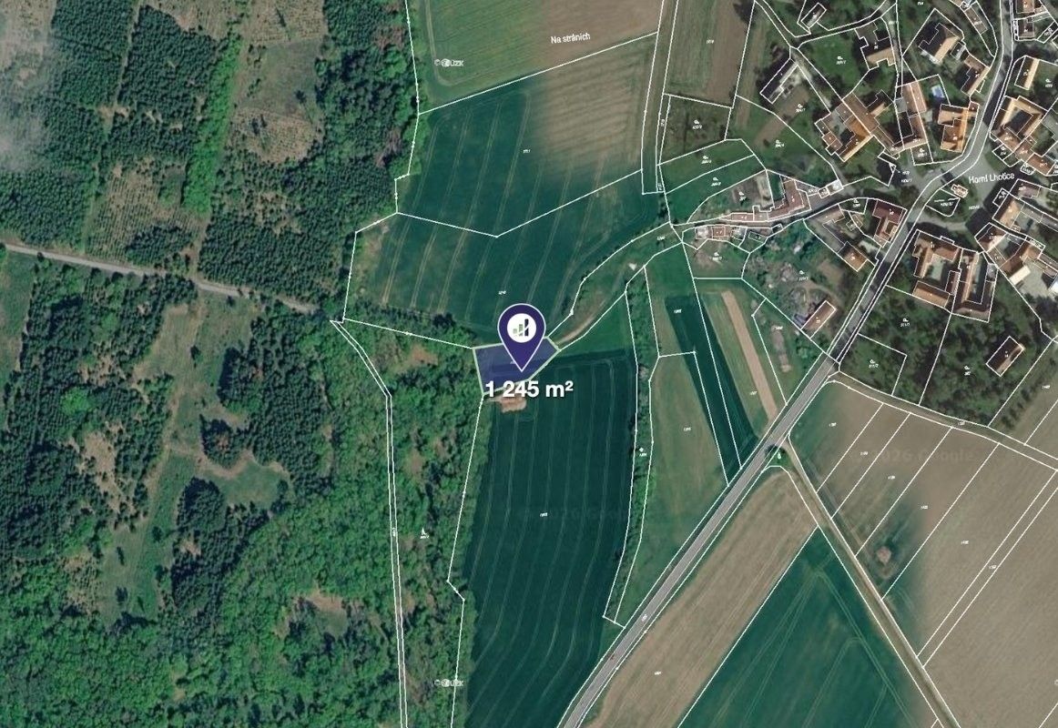 Zemědělské pozemky, Kralice nad Oslavou, 1 245 m² - 1
