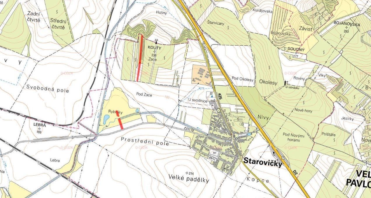 Zemědělský pozemek · Starovičky - 3