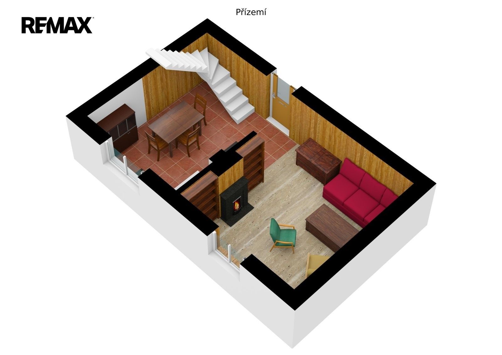 Chaty, Plasy Babina, 50 m² - 2