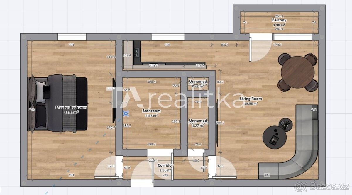Prodej byt 2+kk - Havířov, 736 01, 52 m²