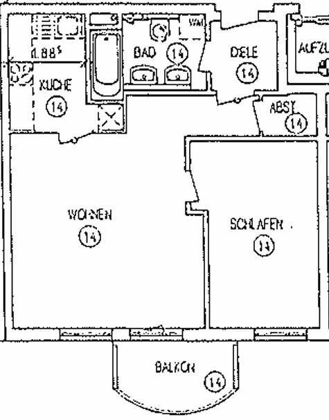2+1, Bremen Obervieland Bremen 28279, 59 m² - 2