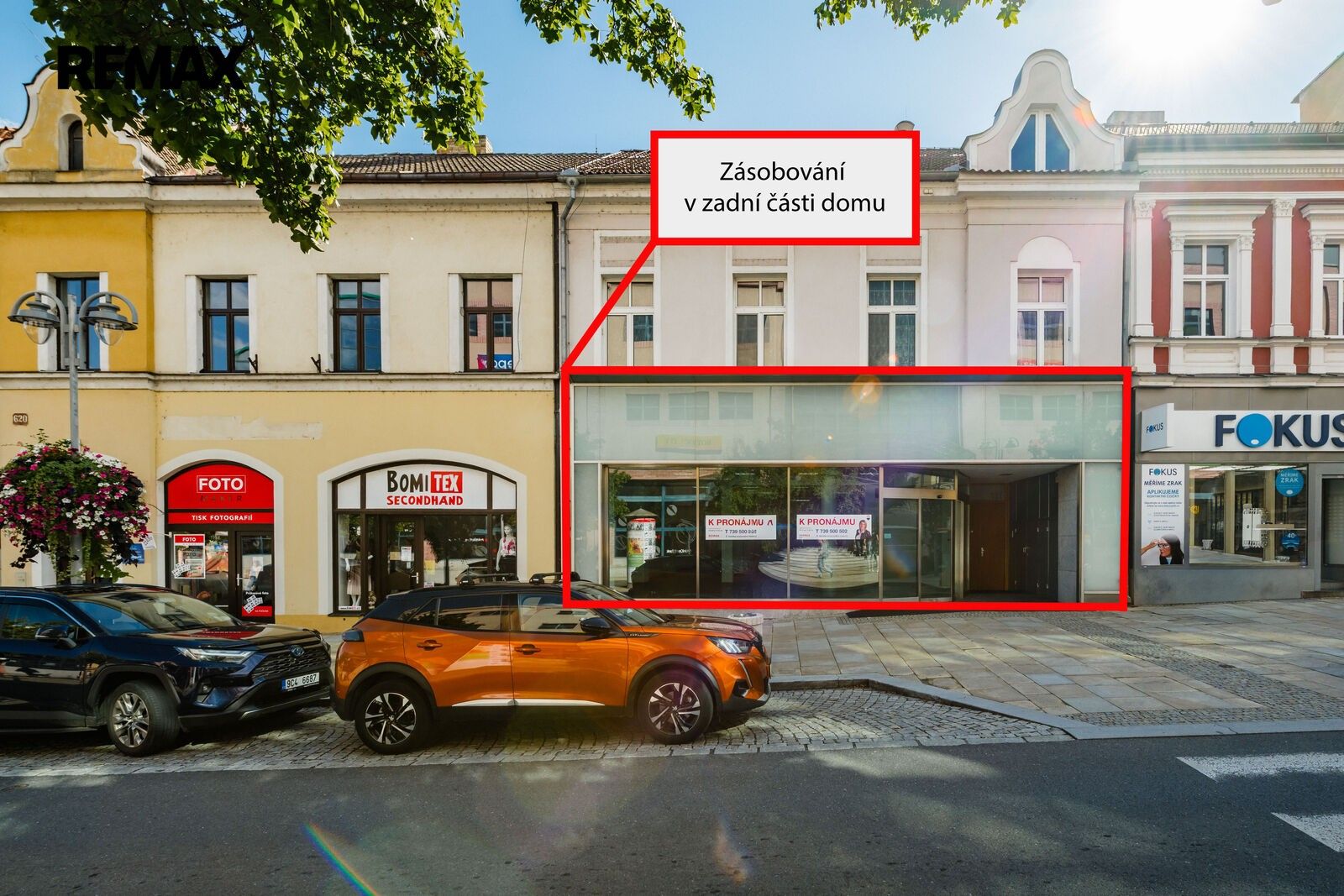 Obchodní prostory, 9. května 619, Tábor, 564 m² - 1