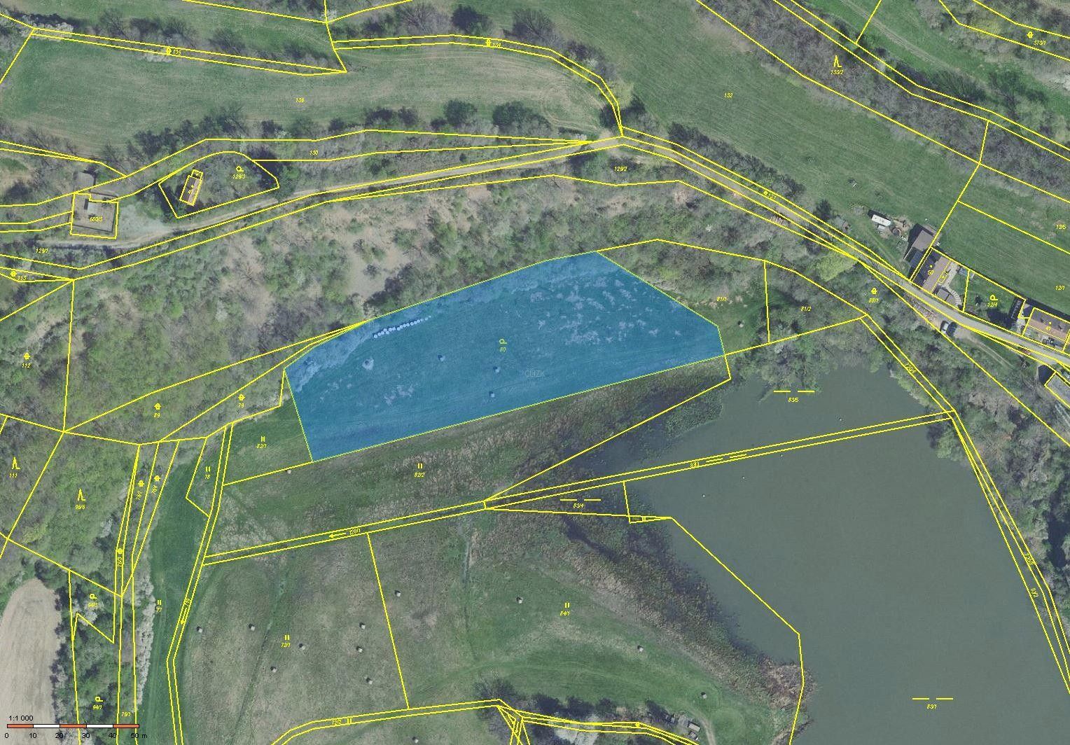 Zahrady, Malá Lečice, Bojanovice, 7 044 m²