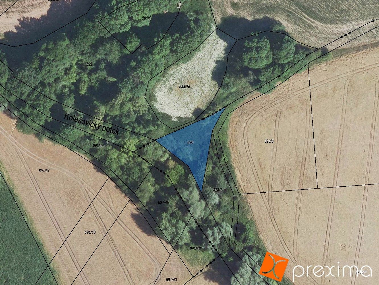 Pozemek, 291 m²