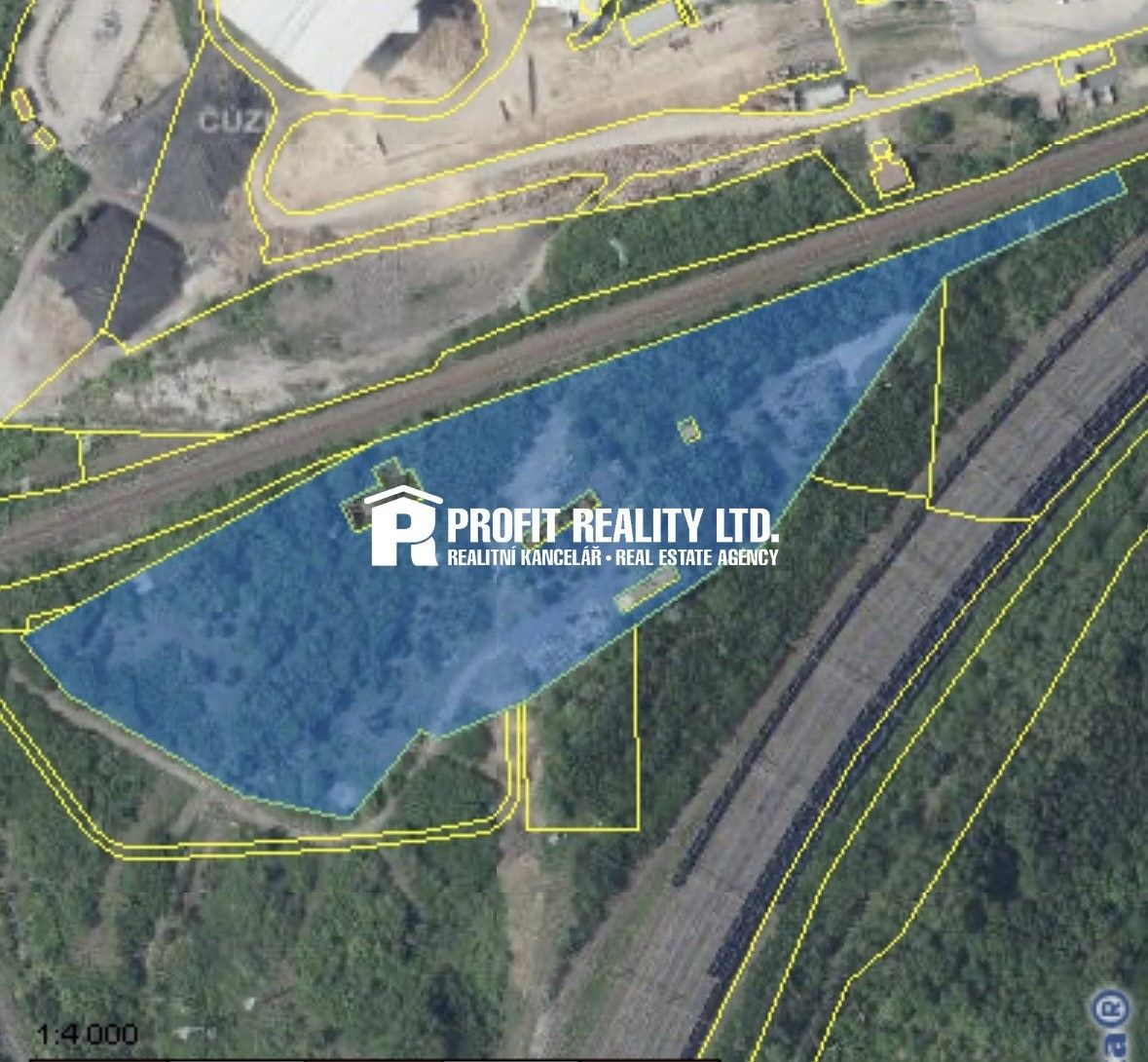 Komerční pozemky, Komořany, Most