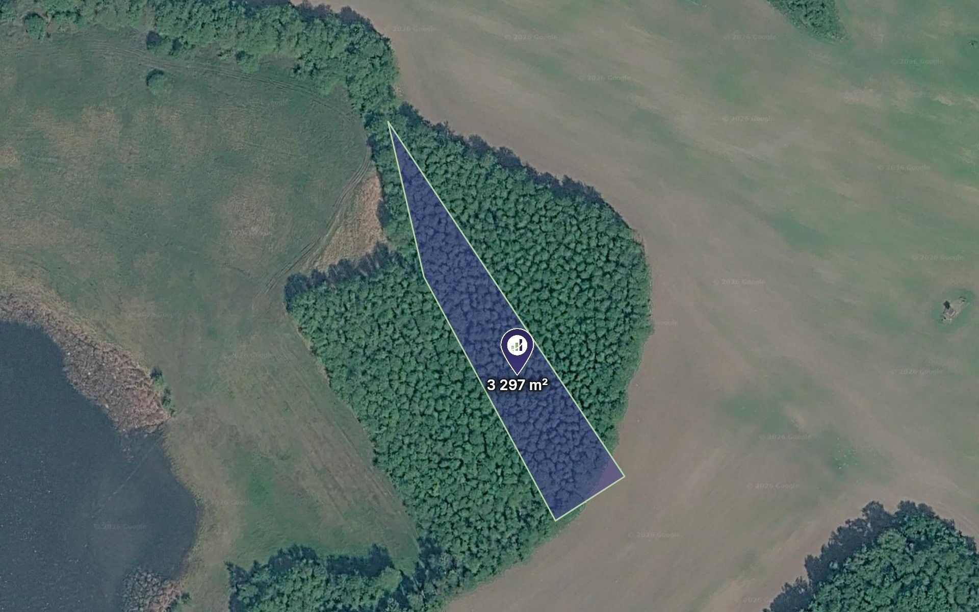 Louka, 824 m²