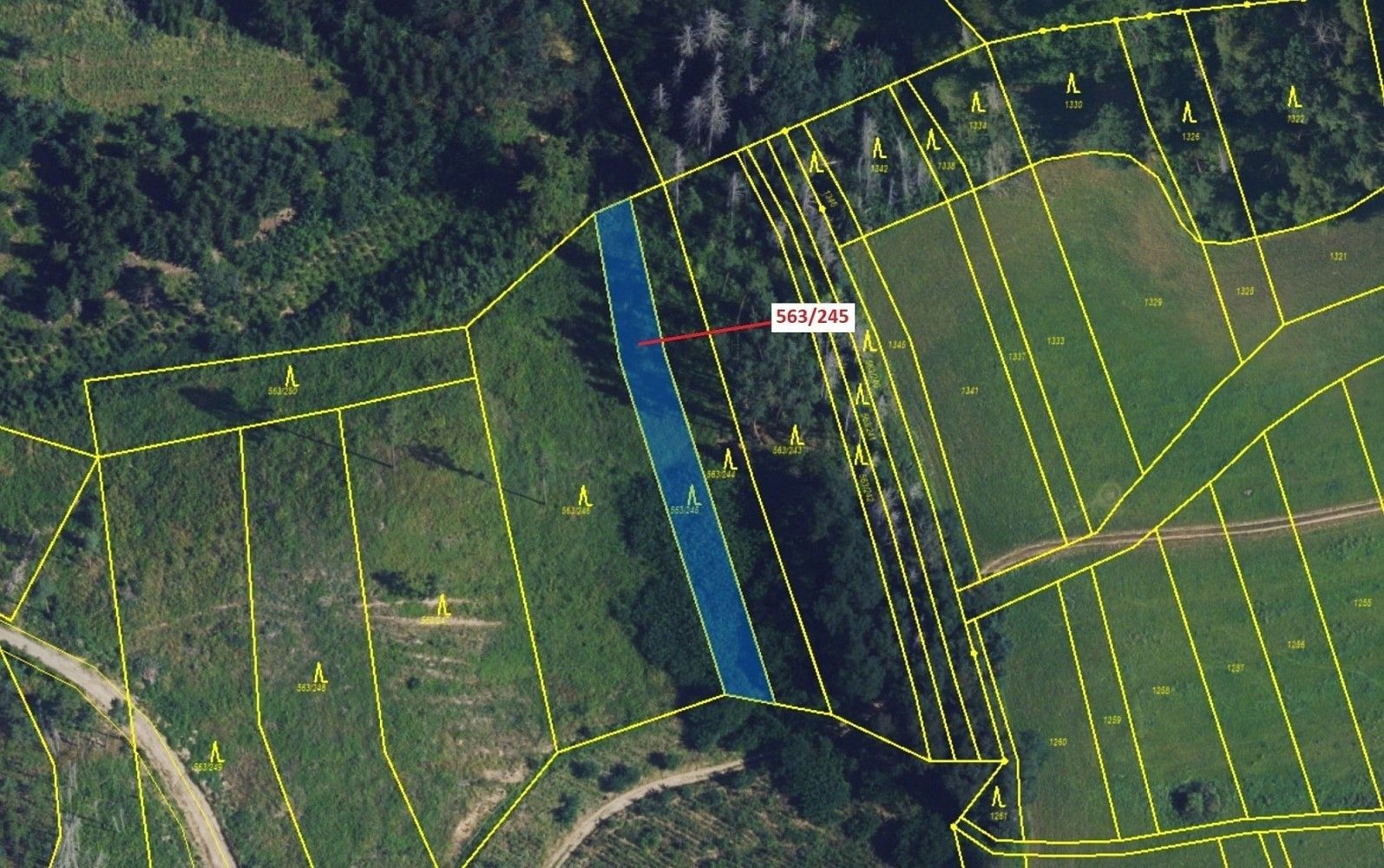 Prodej les - Spešov, okres Blansko, Jihomoravský kraj - 2