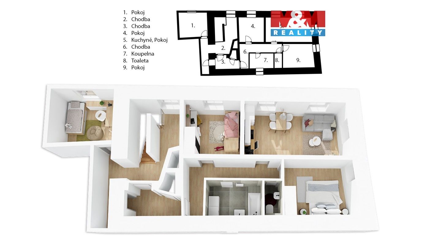 4+kk, Zámecká, Bělá pod Bezdězem, 82 m²