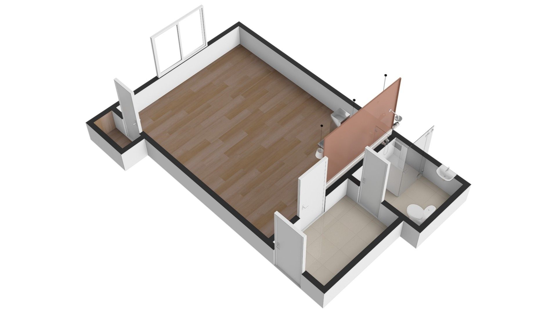 Byt 1+kk · 36 m² · Čerpadlová, Praha - 3