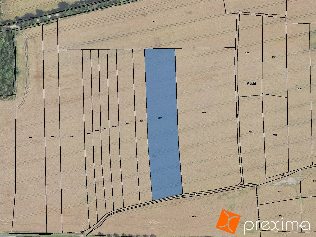 Zemědělský pozemek, 2 507 m²