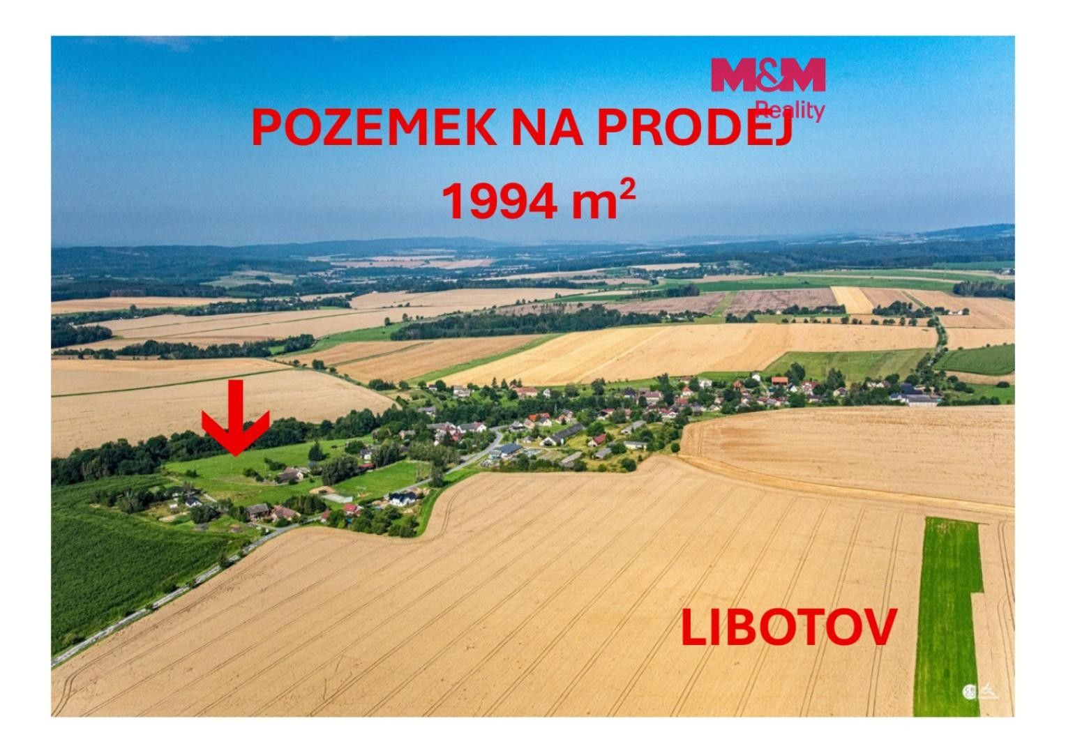 Pozemek pro bydlení, 1 994 m²